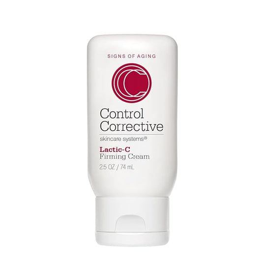 CONTROL CORRECTIVE Lactic-C Firming Cream, 2.5 Oz - 5% Lactic-Acid Based Anti-Aging Moisturizer, Hydrates, Nourishes, Tones, Balances, Combined With Vitamin C To Smooth The Complexion