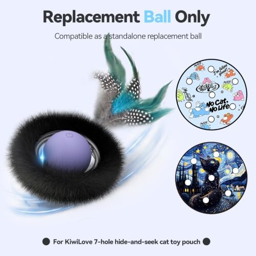 Interactive Cat Toy Ball-Automatic Motion Activated Moving Ball Toys