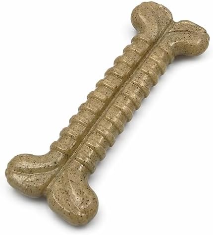 SodaPup Tough Bone – Durable Nylon Dog Chew Toy Made in USA from Non Toxic Pet Safe Food Safe Material for Aggressive Chewers, Dental Support, Mental Stimulation, Fresh Breath, & Problem Chewing