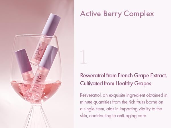 Dr.Ceuracle Vegan Active Berry Lip Oil - Moisturizing Lip Gloss for Dry, Chapped Lips, Long-Lasting Glow, Korean Skincare for Stocking Stuffers (4.5ml / 0.15 fl. oz.)