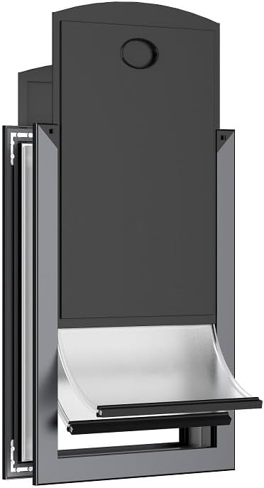 HARDLIGHT Aluminum Large Dog Door for Door, Easy Installation Doggie Door