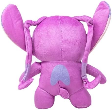 Buckle-Down Disney Dog Toy, Lilo and Stitch Angel Smiling Full Body Standing Pose Pet Toy, Plush