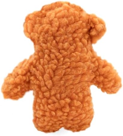 Jeffers Pet Animal Themed Plush Squeaker Dog Toy, 12" - Fuzzy Blue Bear