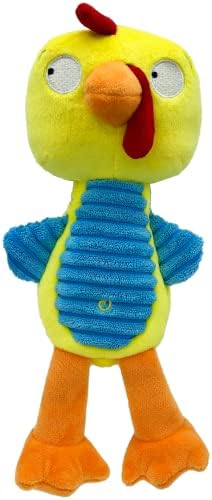 Huxley & Kent Slappies Plush Dog Toy, Kernal Pecker, Small