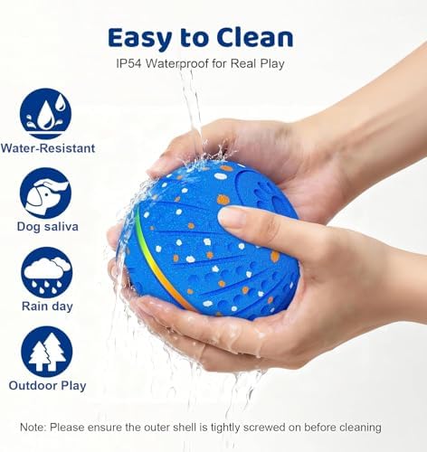 Smart Interactive Dog Toys Ball for Aggressive Chewers Small Medium Dogs