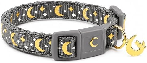 Breakaway Cat Collar with Bell for Kittens & Cats