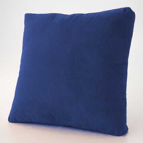MoonRest - Faux Suede Microfiber Decorative Pillow (18"x18", Navy)