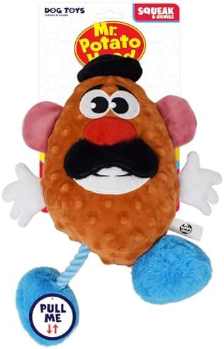 Hasbro 11in Dog Toys Squeak and Crinkle Mr. Potato Head - Mixed Colors