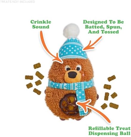Meowijuana Knock 'n' Nibble Toy & Treat Bundle | Winter Buddy & Seafood