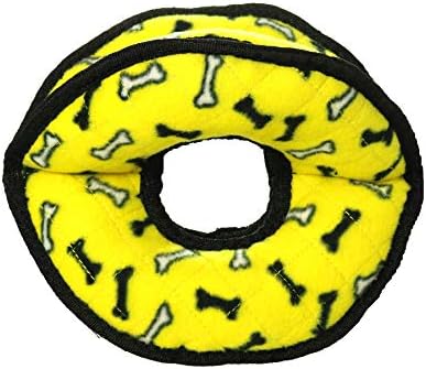 TUFFY® 2 Pack Ultimate 4Way Ring Ultra Durable Plush Dog Toys