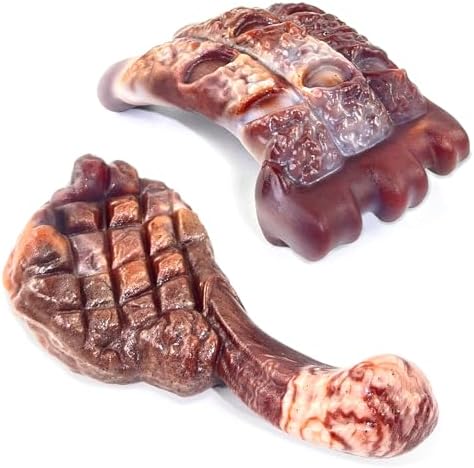 Fuufome Tough Dog Chew Toys for Medium & Large Aggressive Chewers, 2 Pack