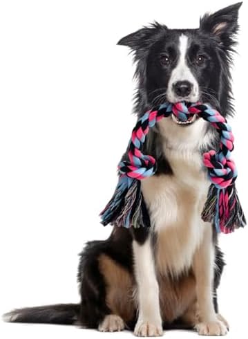 SHARLOVY Dog Rope Toy for for Medium Dogs