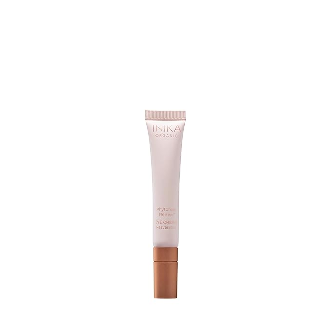 INIKA Organic Phytofuse Renew™ Eye Cream | The Ultimate Anti-aging Eye Cream. Clinically Proven to Reduces Dark Circles, Fine Lines and Hydrates and Plumps Skin. All Natural, Vegan Ingredients.