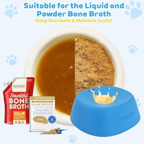 Yipetor Dog Lick Bowl, Rolled Ball-in Slow Feeder Enrichment Puzzle Toys