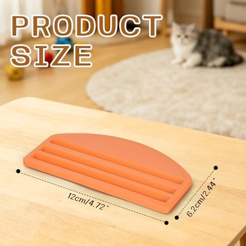 2PCS Cat Food Strip Squeezer Compact Cat Dog Treat Squeezer for Lickable Treats Wet Food Feeding Tool for Garden Yard and Outdoor