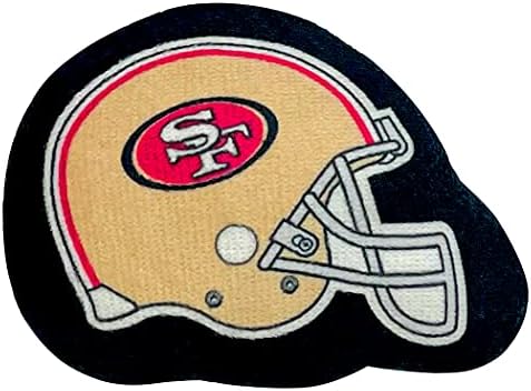 BEST PLUSH CAT TOY NFL SAN FRANCISCO 49ERS Complete Set of 3 piece Cat Toys filled with Fresh Catnip. Includes: 1 Helmet Cat Toy, 1 Football Cat Toy with Feathers & 1 Beer Bottle. Beautiful Team LOGOS