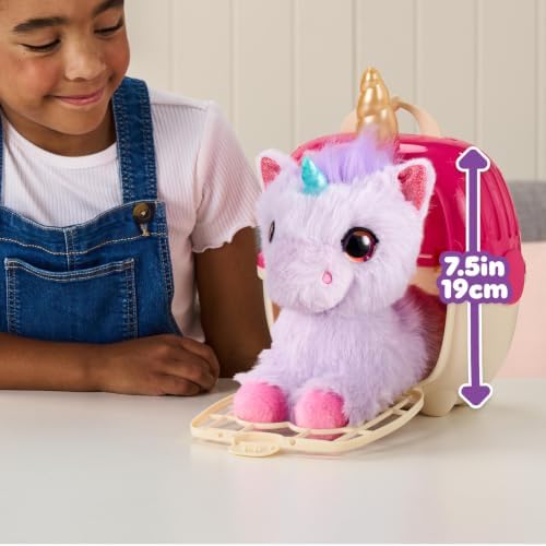 Scruff A Luvs Unicorn Scruffs Plush Toy, Wash to Reveal 1 of 4 Unicorns