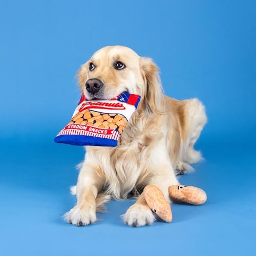 Fringe Studio Plush Dog Toy, Hide & Seek Burrow 3 Pieces Set, NUT-in BUT Fun, Pet Shop Collection (289243)