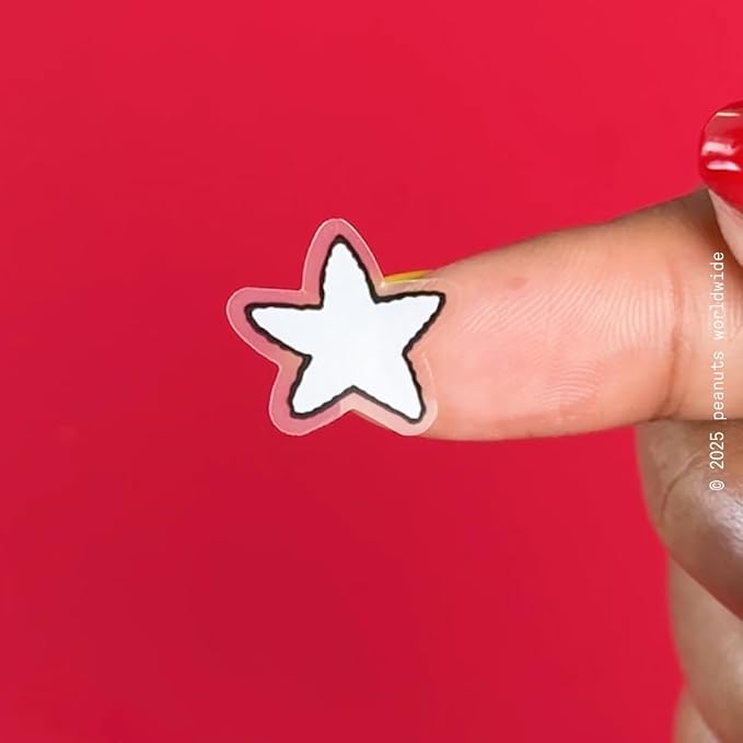 Starface Hydro-Star Pimple Patches + Big Red Snoopy Compact, Absorb Fluid and Reduce Redness, Hydrocolloid, Vegan and Cruelty-Free Skincare (32 Count)