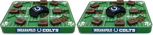 Pets First NFL Indianapolis Colts Puzzle Toy - Interactive Dog Puzzle Treat Toy (Pack of 2)