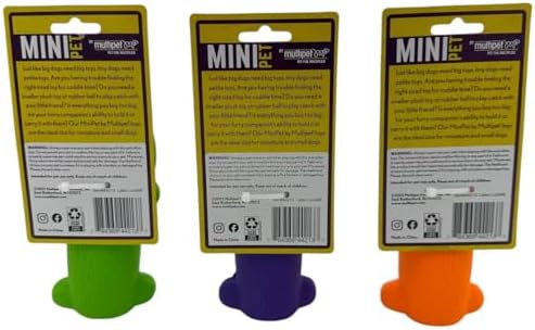 Multipet Mini Latex Loofa Dog Toy, X-Small