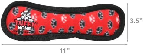 TUFFY® Bone Medium Ultra Durable Plush Dog Toy