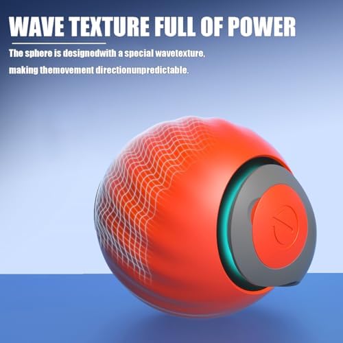 silent paws Interactive Cat Toys Ball,2 Packs and 4 Tails