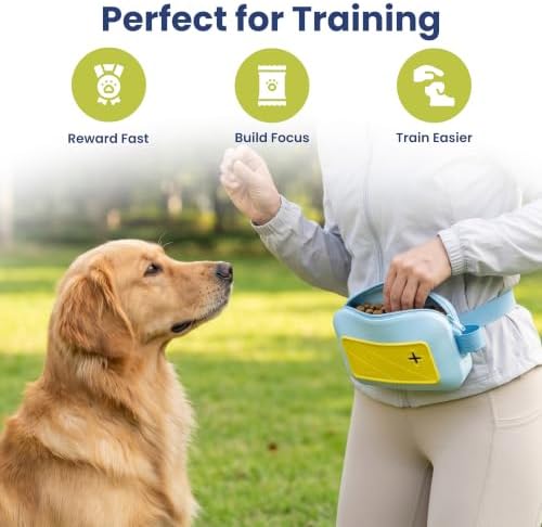 Adjustable Silicone Multi-Function Dog & Cat Treat Pouch by PawsPik