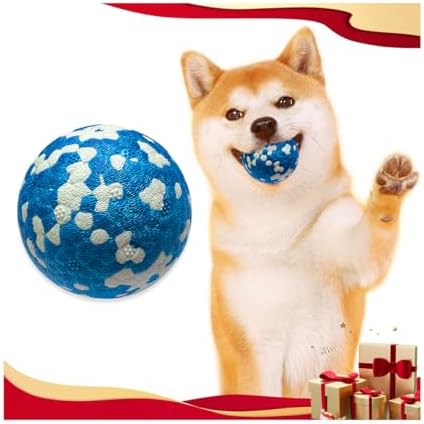 Mankoda Dog Balls, 2.5" Indestructible Tennis Balls for Aggressive Chewers