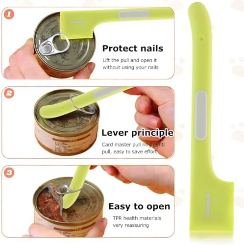 3 Pcs Cat Treat Spoon, Lickable Cat Strip Feeder Spoon Squeeze for Small Pets, Sliding Kitten Treat Food Dispenser for Licky Treats & Wet Food with Canning Spatula