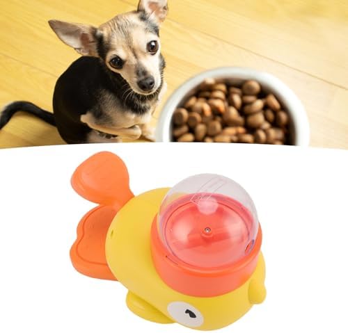 AMONIDA Interactive Large Capacity Dog Treats Feeder Toy, Safe Puzzle Feeder, Intelligent Pet Recognition Treat Dispenser with Anti Choke Design, Ideal for Overweight Pets