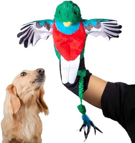 Milunova Pupr Pals Dog Wrestling Toy Puppet with Tough Padding for Safe Interactive Play, Protection to Stop Puppy Kitten Biting Hands; for Boredom-Busting Training and Exercise