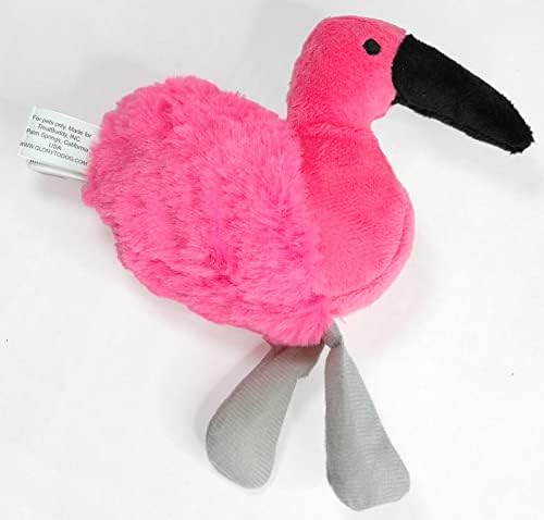 Glory To Dog TinyToy Plush Flamingo Small Dog and Puppy Toy