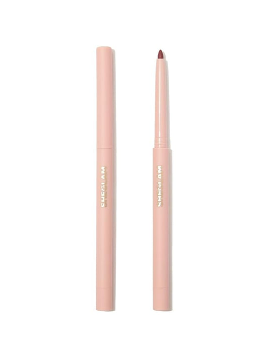 SHEGLAM Lip Liner Creamy Matte Pencil High Pigment Not Easy to Fade Silky Smooth Matte Contour Tint Lip Makeup-Misty Rose