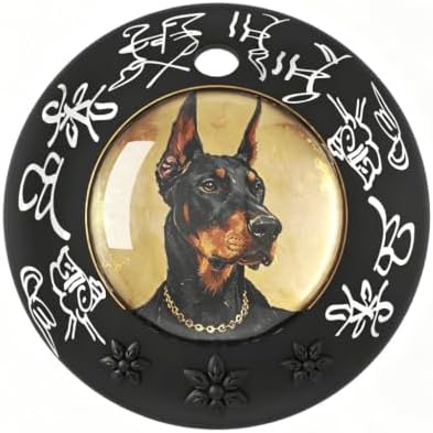 Custom Pet Portrait Tracker Tag with Apple Find My