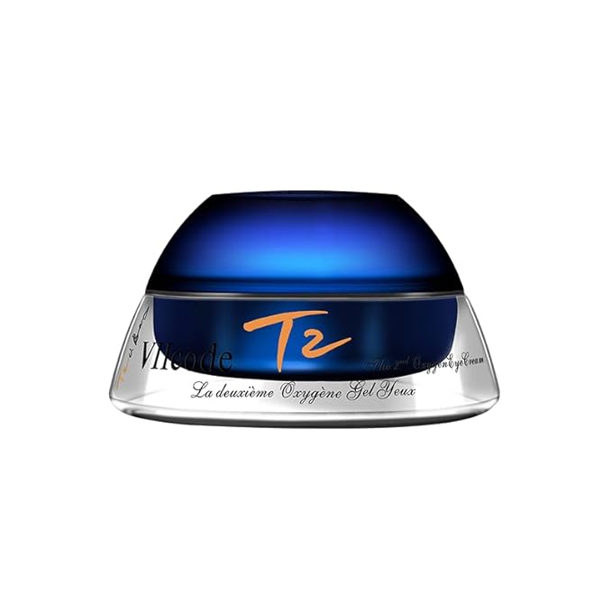 T2 O2.5 Oxygen Eye Cream for Dark Circles and Wrinkles - Reduces Puffiness, Crow's Feet, Fine Lines and Bags