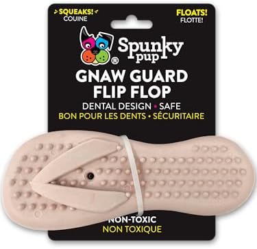 Spunky pup Gnaw Guard Squeaky Toy, Flip Flop