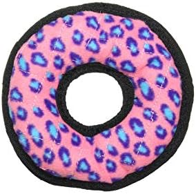 TUFFY® : 2 Pack Ring Dog Toy: Ultra Durable Plush Toy with Multiple Layers & Reinforced Seams, Washable and Floats, Original Construction