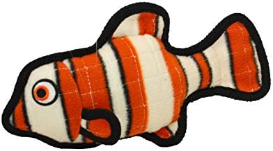 TUFFY® - 2 Pack Original : Fish Dog Toy : : Ultra Durable Plush Toy with Multiple Layers & Reinforced Seams, Washable and Floats, Original Construction