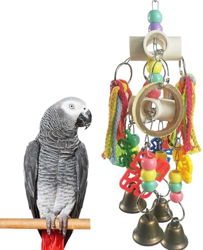 Parrot Toys Hanging Interactive Chew Toys