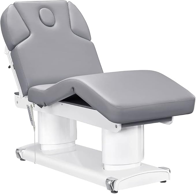 Dir Full Electric Medical Spa Treatment Massage Table Facial Beauty Bed LUXI in Grey