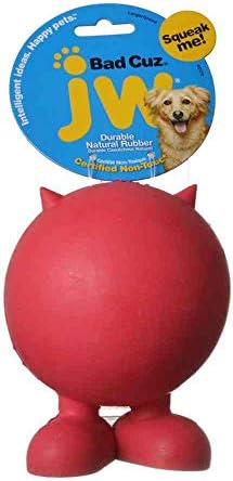 JW Pet Tough By Nature Bad Cuz, Assorted Colors, Large