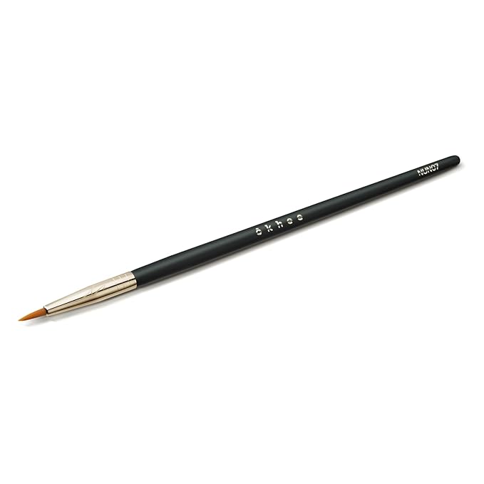 SOO ADOR okhee Eyeliner Brush NUN07 – Professional Korean Eye Makeup Brush, Precision Liner Brush for Gel & Liquid Eyeliner, Sharp Definition and Controlled Line Work