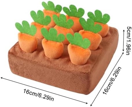 Sniff Mat for Dogs Interactive Games with Carrots
