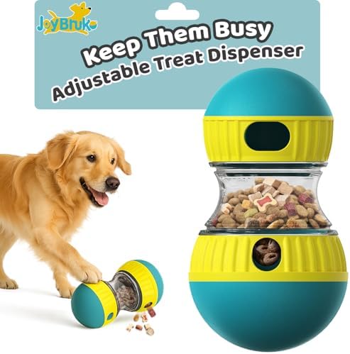 Interactive Dog Treat Puzzle Toys Food Dispensing Enrichment