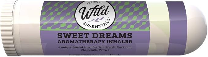 Wild Essentials Relaxation 6 Aromatherapy Nasal Inhaler Multi Pack Made with 100% Natural, Therapeutic Grade Essential Oils to Help Keep You chill and Relaxed