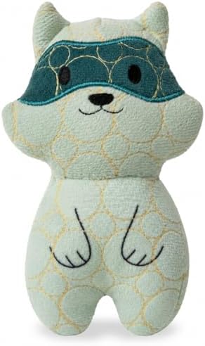 Bite Force - Durable & Strong Dog Toy Racoon with Squeaker, Kevlar-Reinforced Seams for Aggressive Chewers, Plush Pet Toy for Small Medium Large Dogs