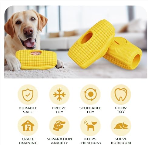 Sedioso Dog Toys for Aggressive Chewers, Indestructible Enrichment Dogs Toy for Large Medium Breed,Interactive Dog Frozen Lick Treat Tray Holder with Dual Molds to Keep Them Busy and Reduces Anxiety