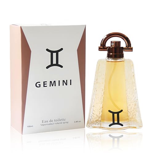 A CENTER Gemini Cologne for Men/Eau de Parfum Natural Spray 3.4 Fl Oz Perfume for Men Suitable for All Skin Type Fragrance Daily Used