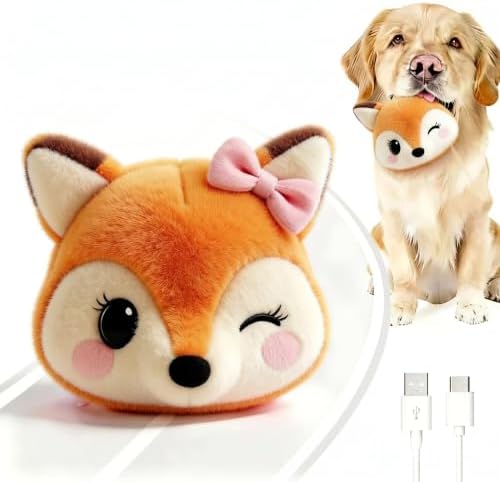 Interactive Dog Toys, for Small Medium Large Dogs to Keep Them Busy(Fox)